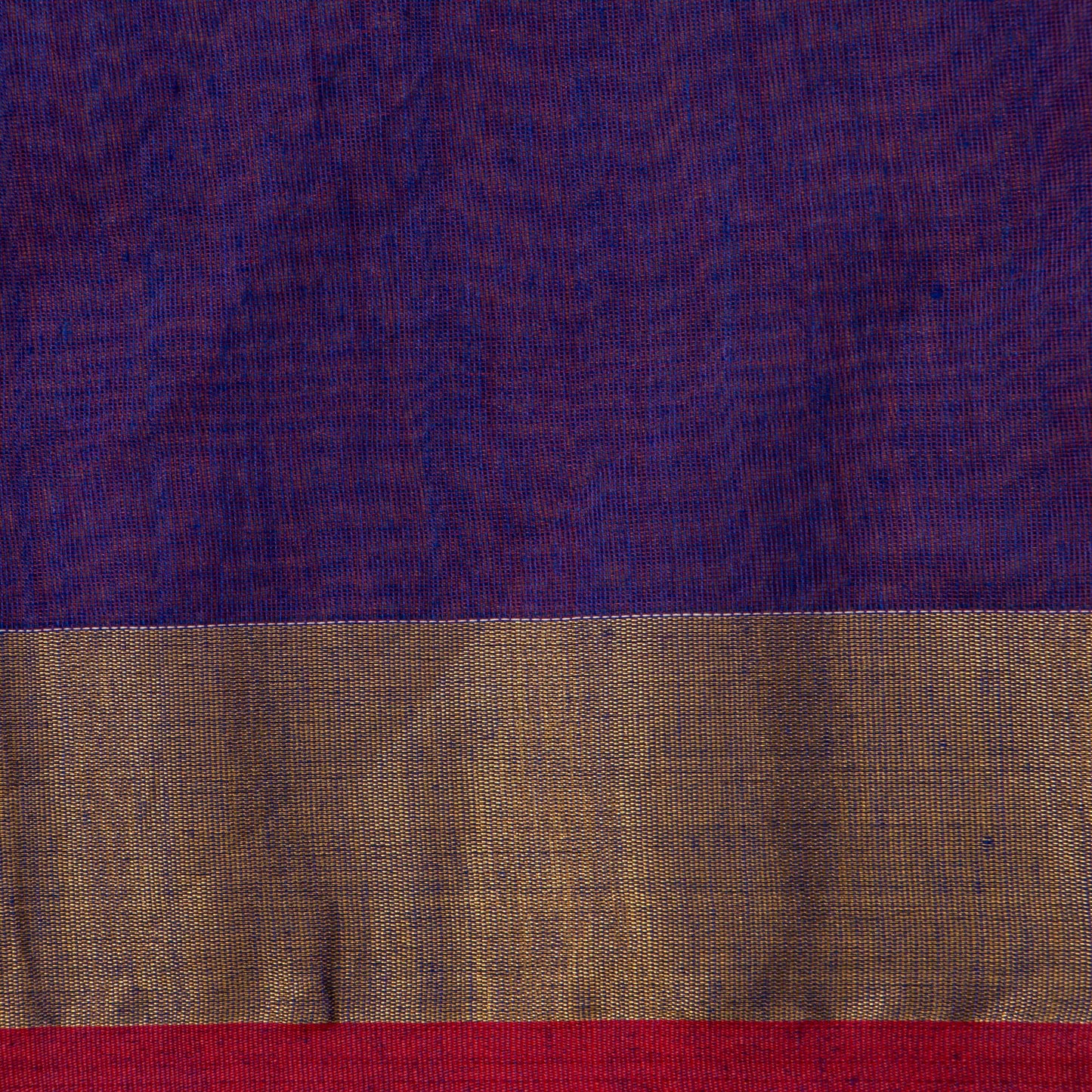 Purple Dhakai Jamdhani Muslin Silk Saree With Tissue Zari For Office Wear PV MJ 90