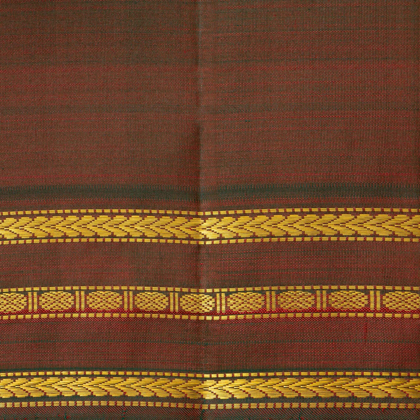 Red Kanchipuram Silk Saree For Festive Wear PV ABI 3021