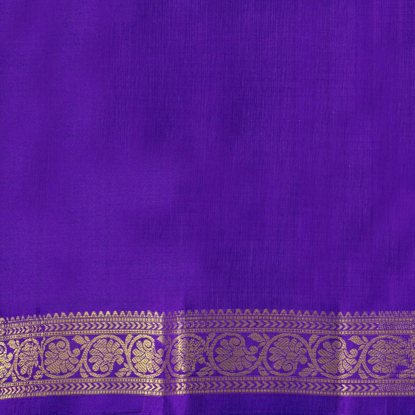 Violet Kanchipuram Silk Saree For Festive Wear PV MEN 226