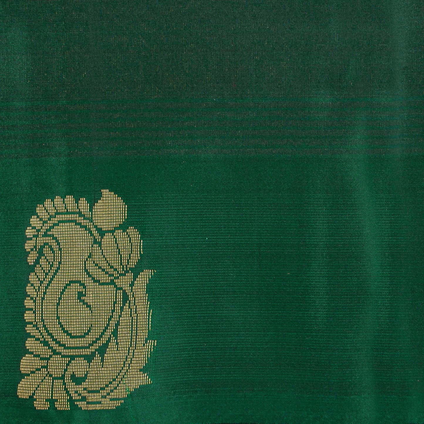 Purple And Green Kanchipuram Silk Saree Light Weight For Festive Wear PV MEN 122