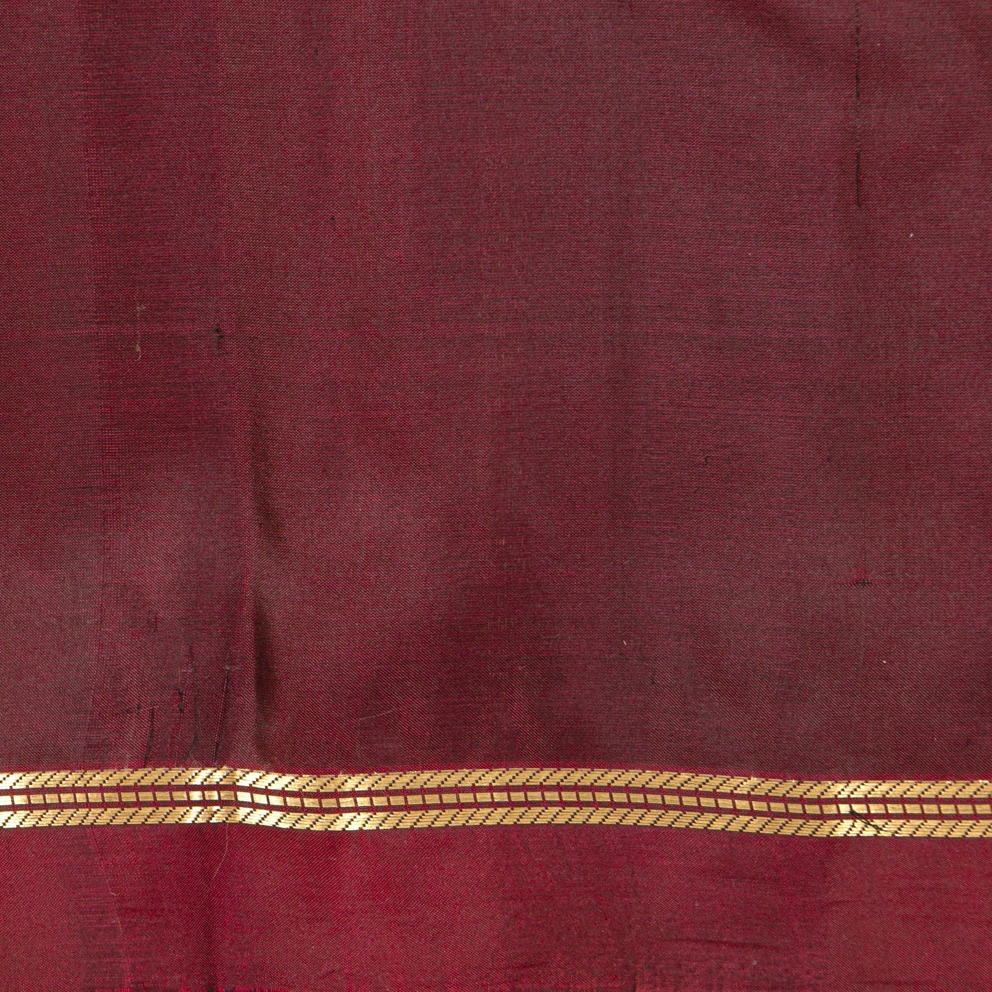 Green And Maroon Kanchipuram Silk Saree For Festive Wear PV MEN 116