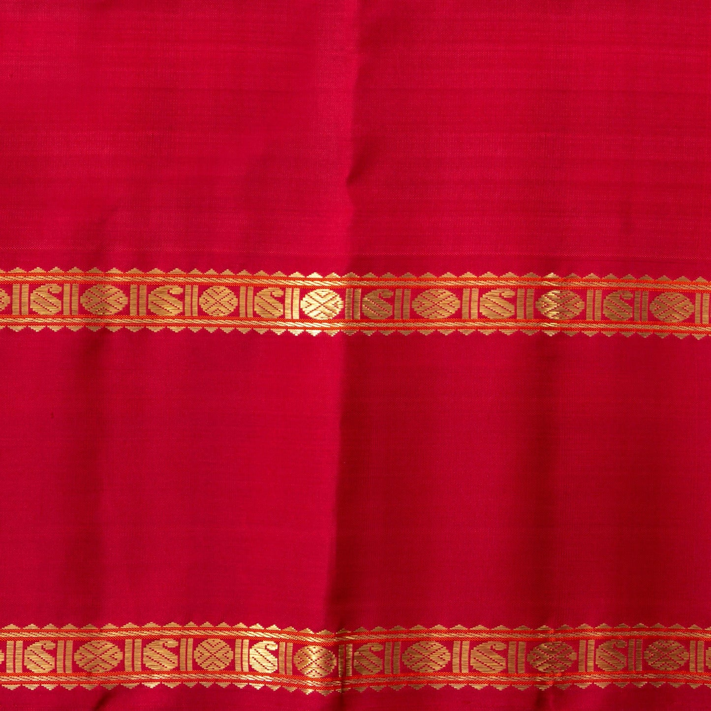 Multicolour Checks Kanchipuram Silk Saree With Red Temple Korvai Border For Wedding Wear PV NYC 1631