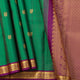 Green And Magenta Kanchipuram Silk Saree For Festive Wear PV MEN 235