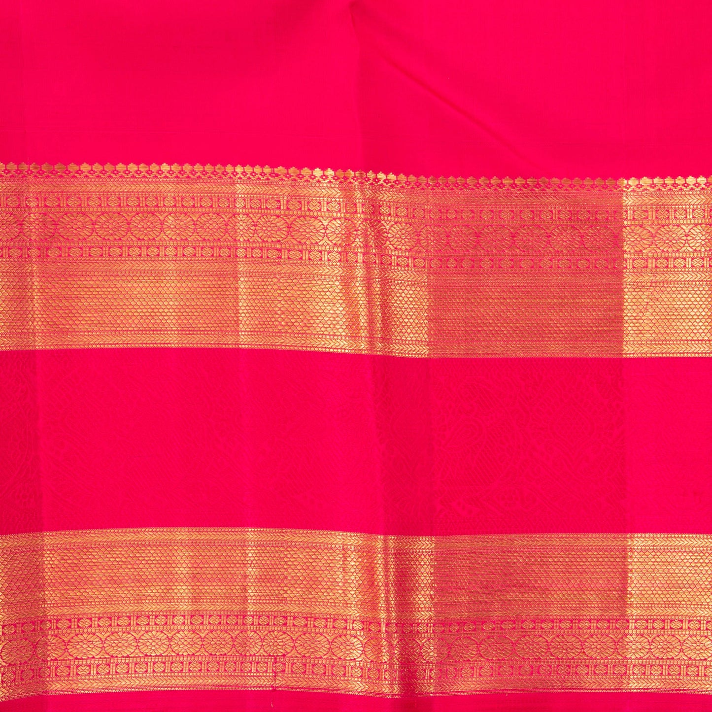 Pink Kanchipuram Silk Saree For Wedding Wear PV NYC 1615
