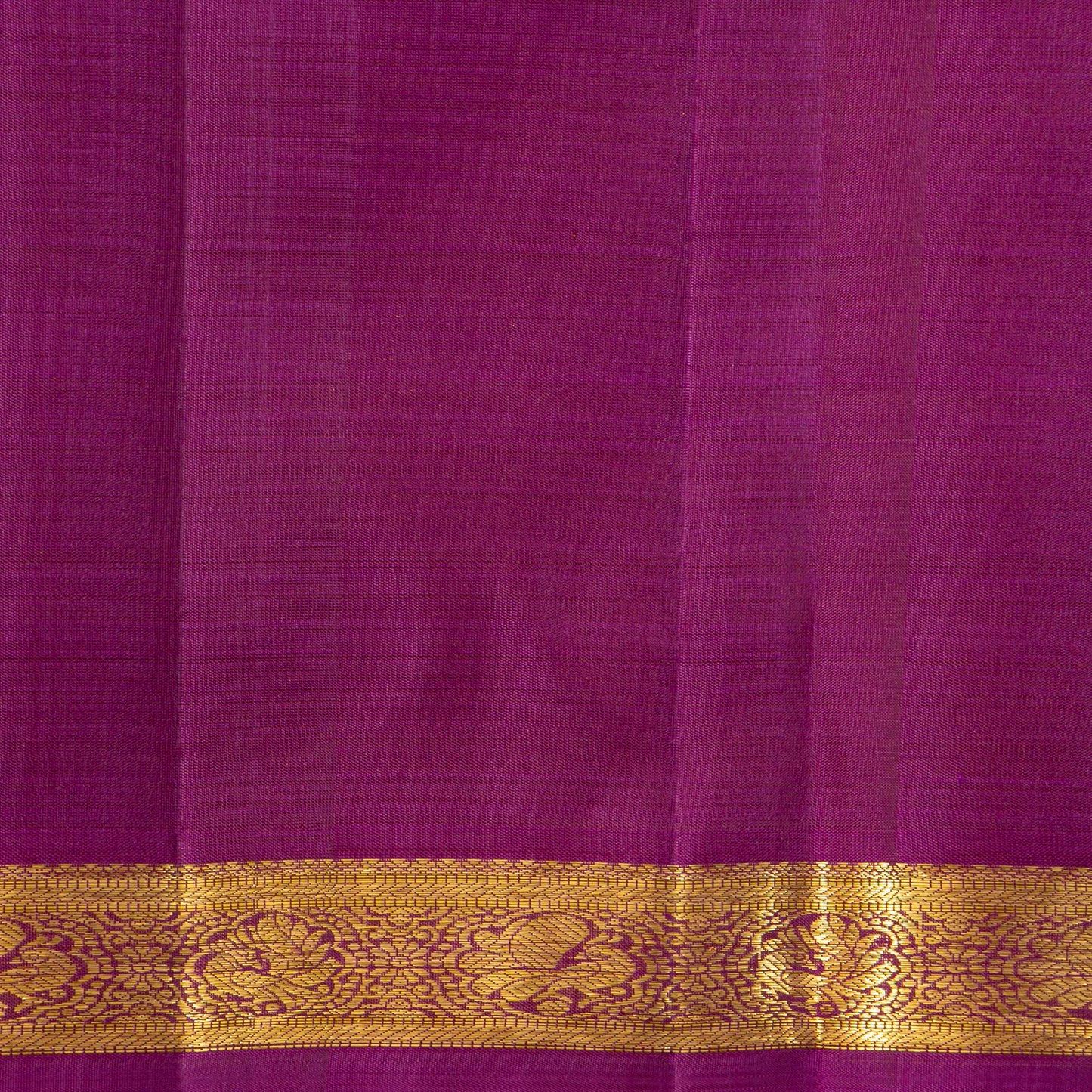 Green And Magenta Kanchipuram Silk Saree For Festive Wear PV MEN 235 - Silk Sari - Panjavarnam PV MEN 235