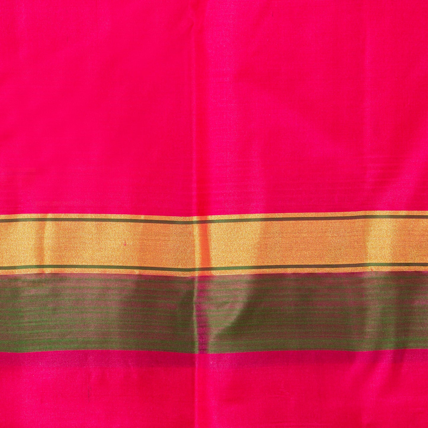 Orange And Pink Kanchipuram Silk Saree Light Weight For Festive Wear PV MEN 108