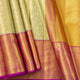 Green And Magenta Tissue Kanchipuram Silk Saree For Bridal Wear PV MEN 266