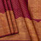 Maroon Kanchipuram Silk Saree For Festive Wear PV MEN 239