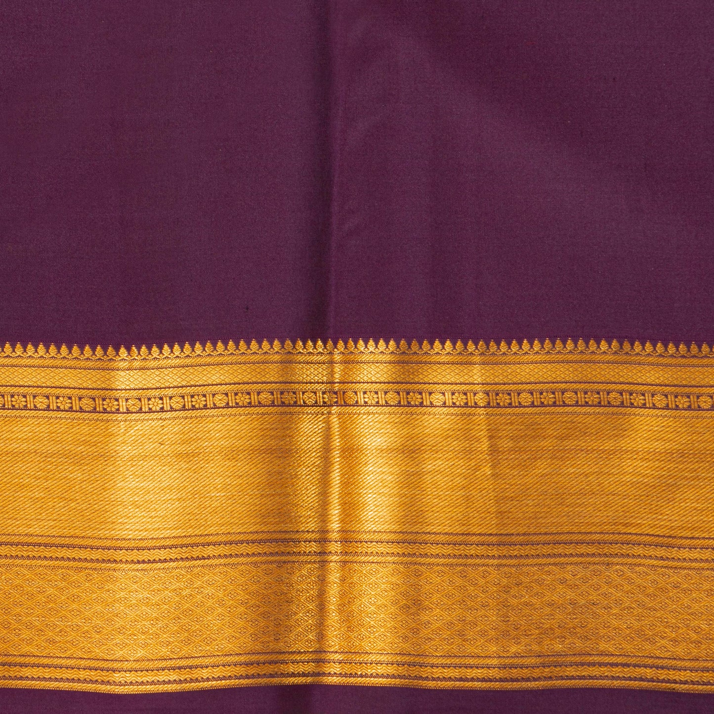 Purple Kanchipuram Silk Saree For Festive Wear PV MEN 222 - Silk Sari - Panjavarnam PV MEN 222