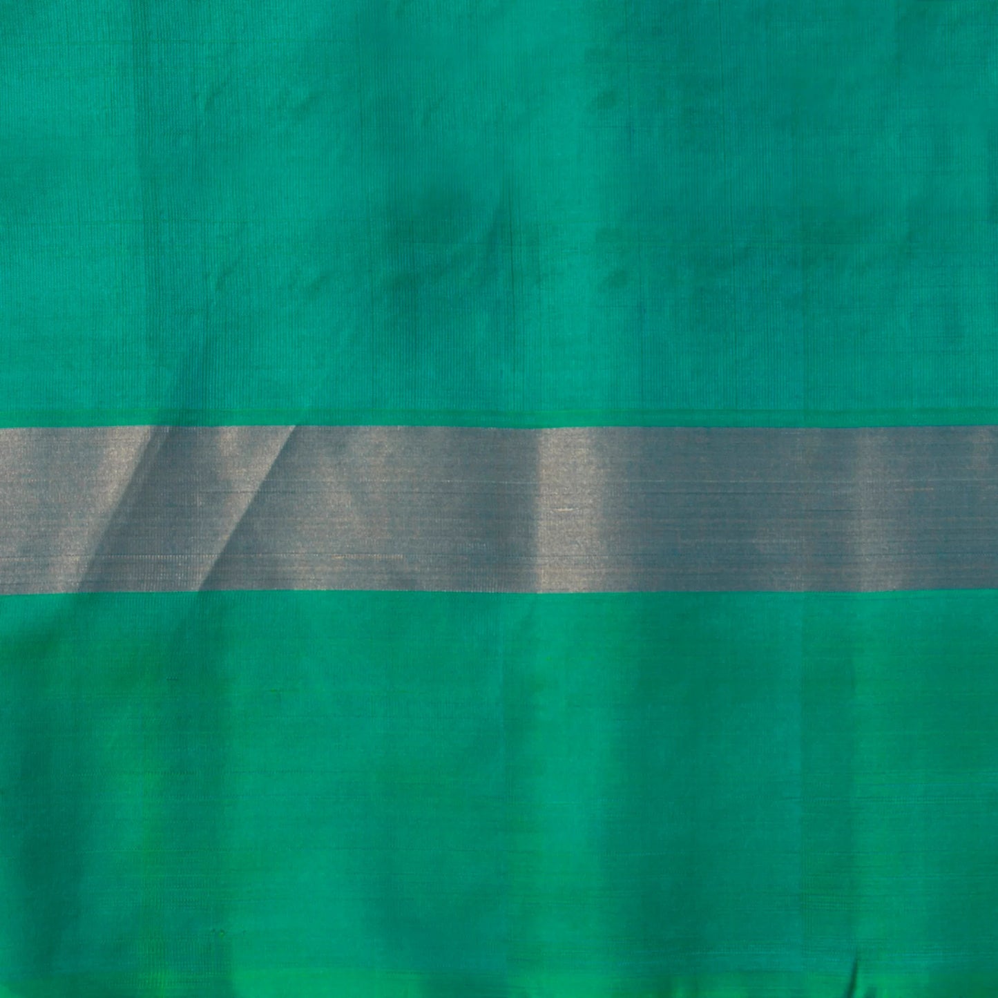 Yellow And Sea Green Handwoven Soft Silk Saree Pure Silk For Office Wear PV NYC 1688
