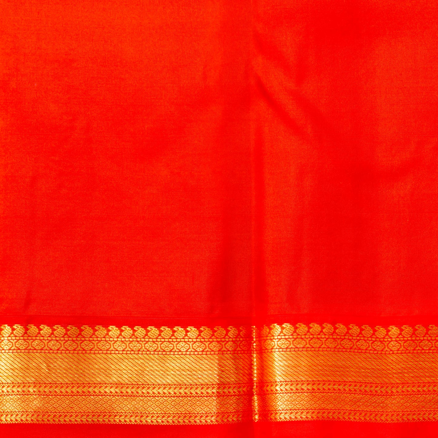 Blue And Red Kanchipuram Silk Saree For Festive Wear PV MEN 190 - Silk Sari - Panjavarnam PV MEN 190