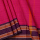 Pink And Purple Kanchi Cotton Saree For Festive Wear PV MM KC 754