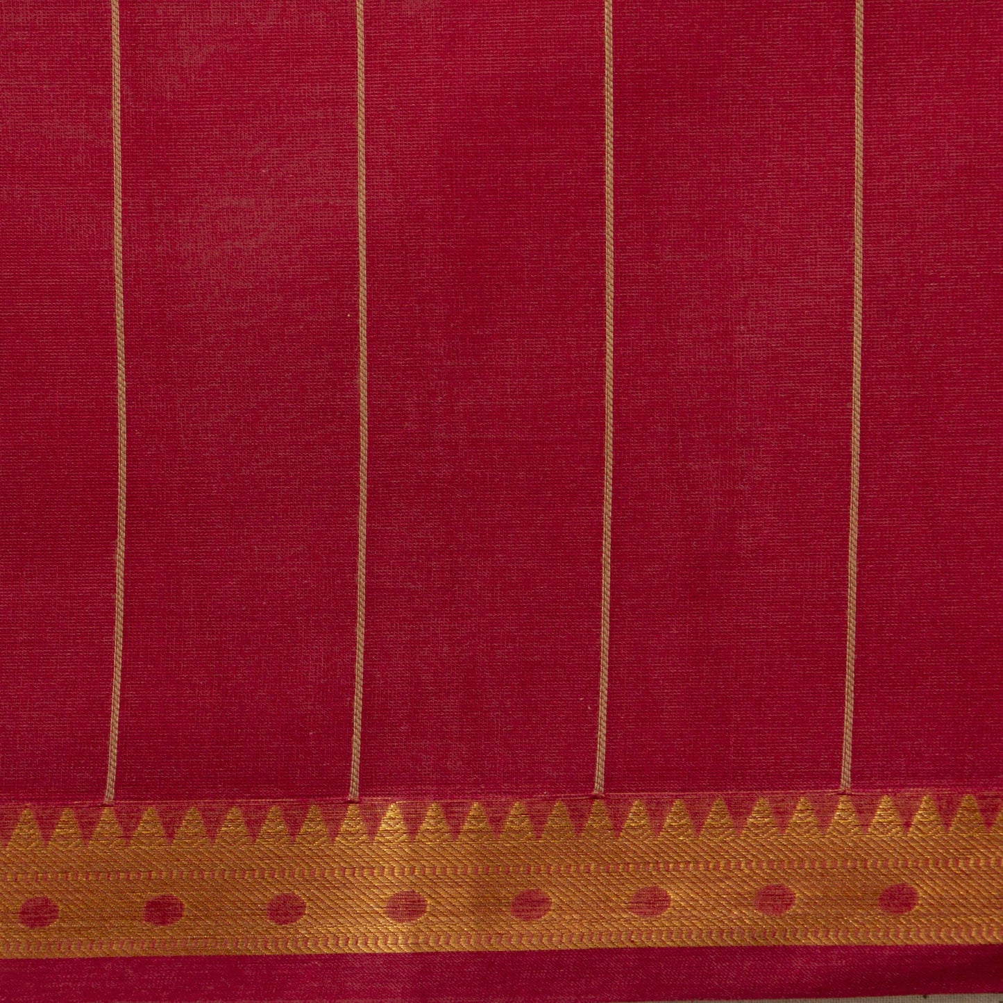 Maroon Fancy Cotton Saree For Festive Wear PV MM FC 973 - Cotton Saree - Panjavarnam