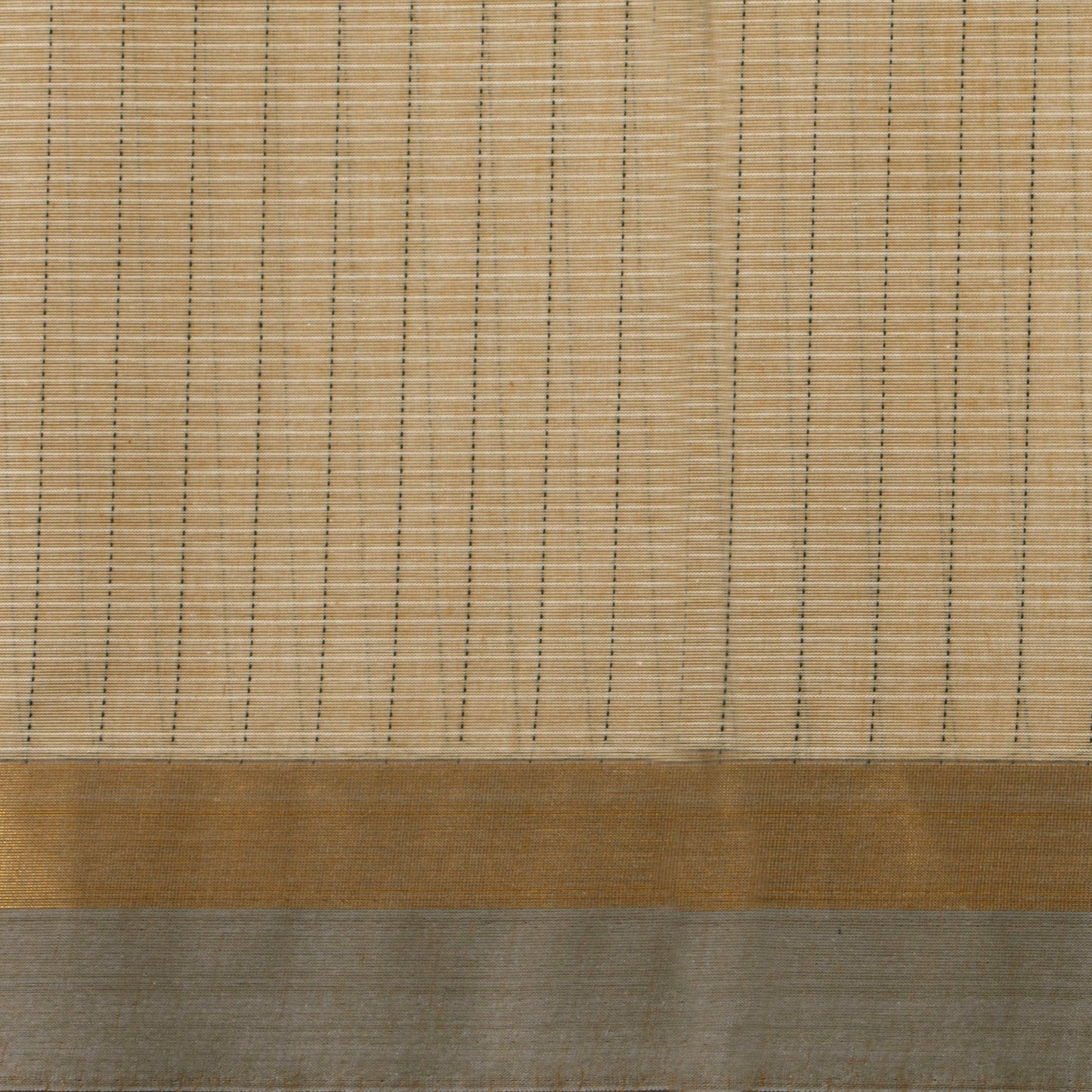 Beige Cotton Saree For Festive Wear PV MM KC 972