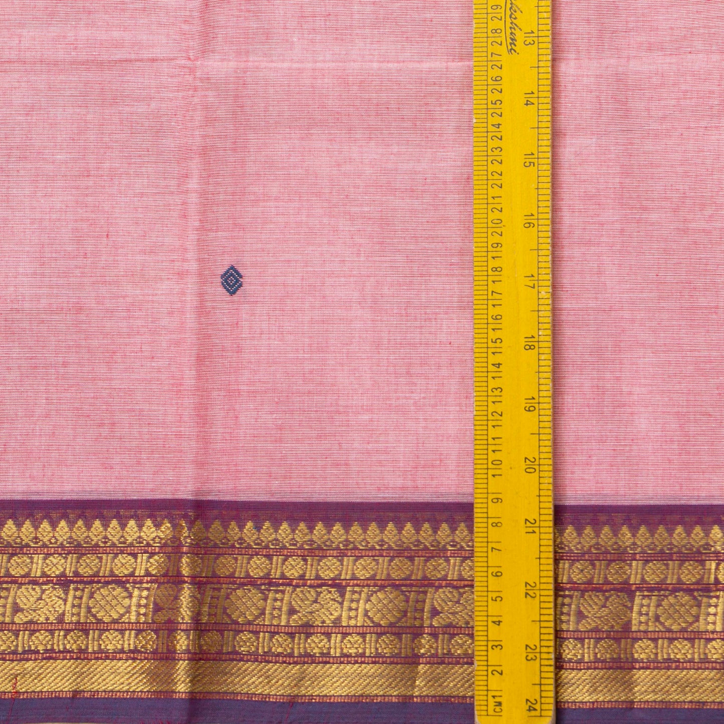 Pink Kanchi Cotton Saree For Office Wear PV MM KC 788
