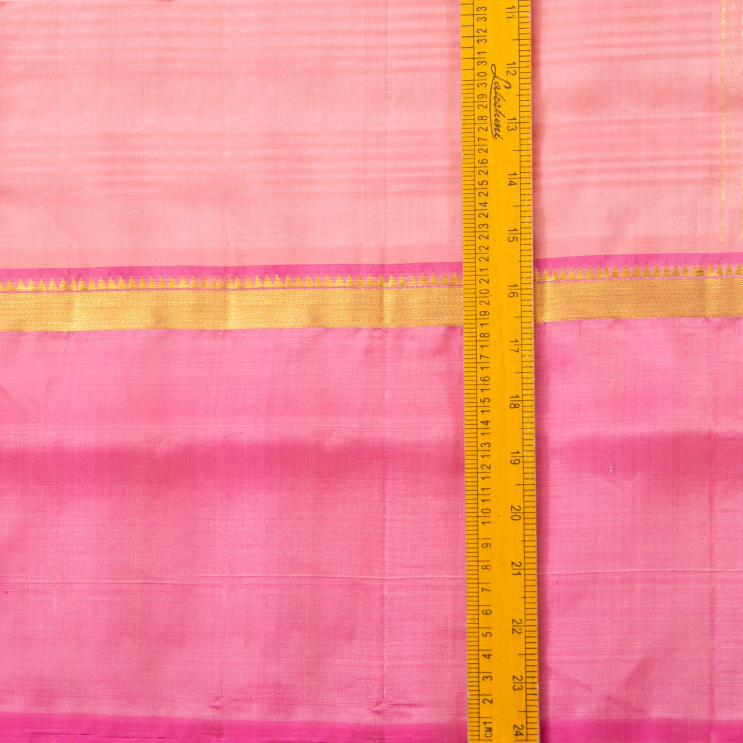 Pastel Pink Kanchipuram Silk Saree For Wedding Wear PV KNN 254