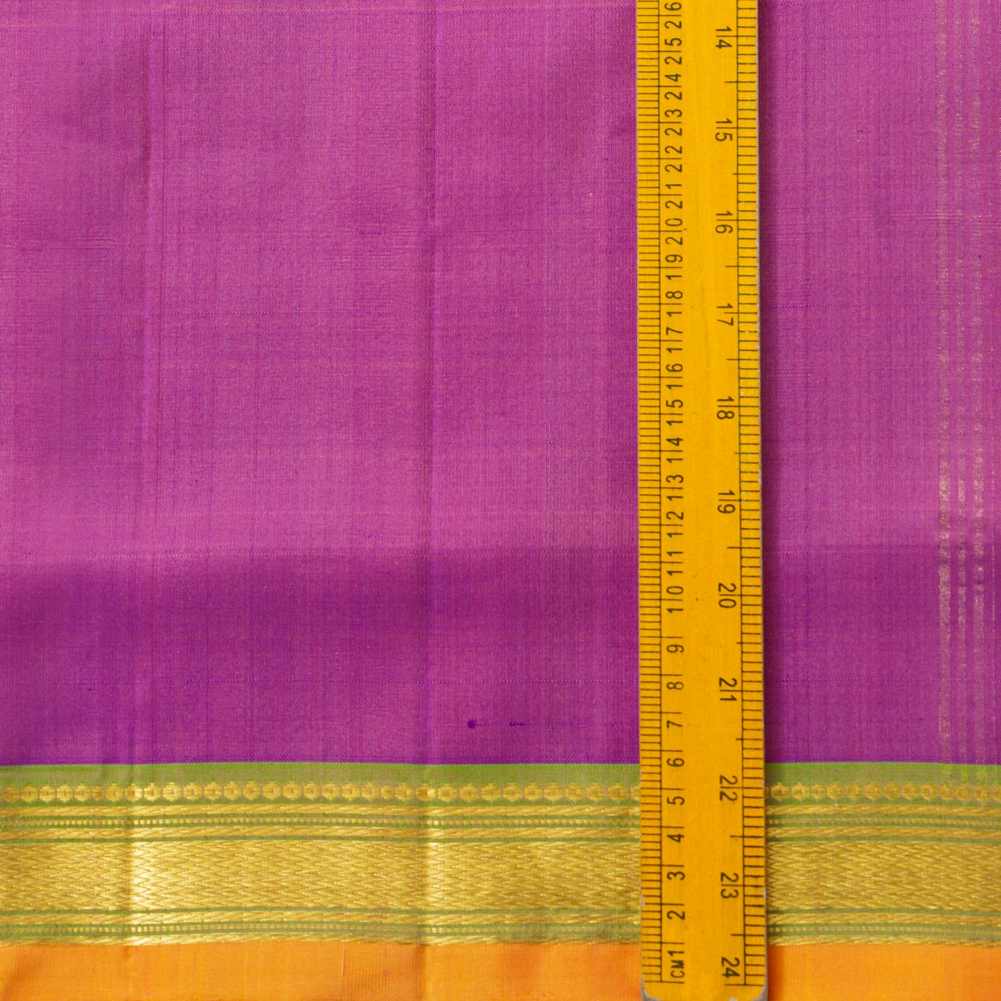 Pink And Green Kanchipuram Silk Saree For Festive Wear PV KNN 264