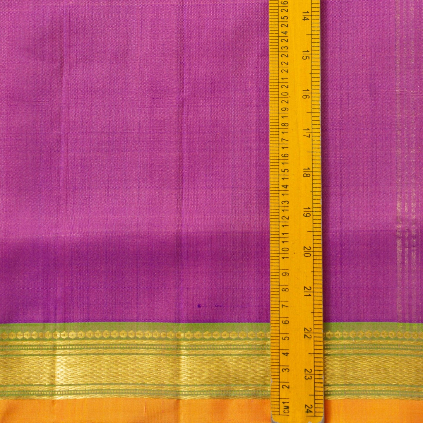 Pink And Green Kanchipuram Silk Saree For Festive Wear PV KNN 264