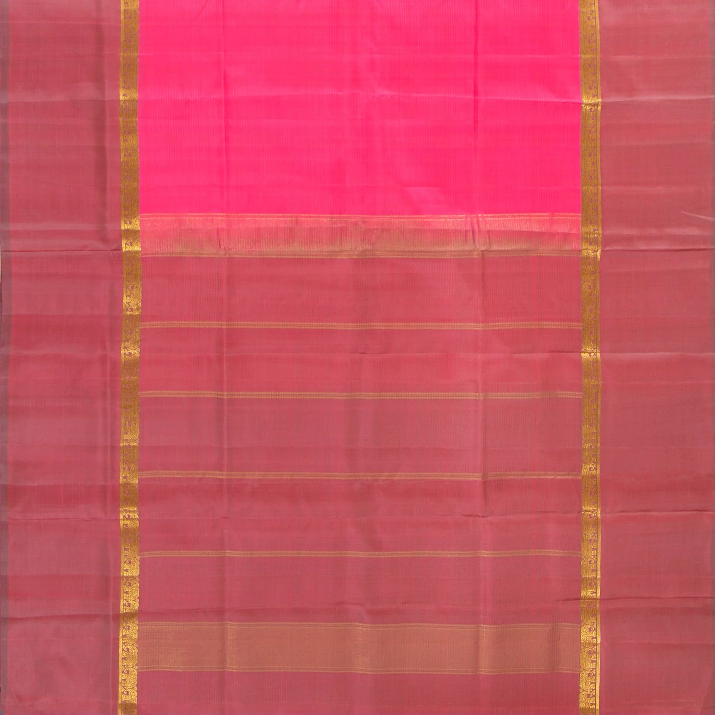Pink Kanchipuram Silk Saree For Festive Wear PV KNN 257