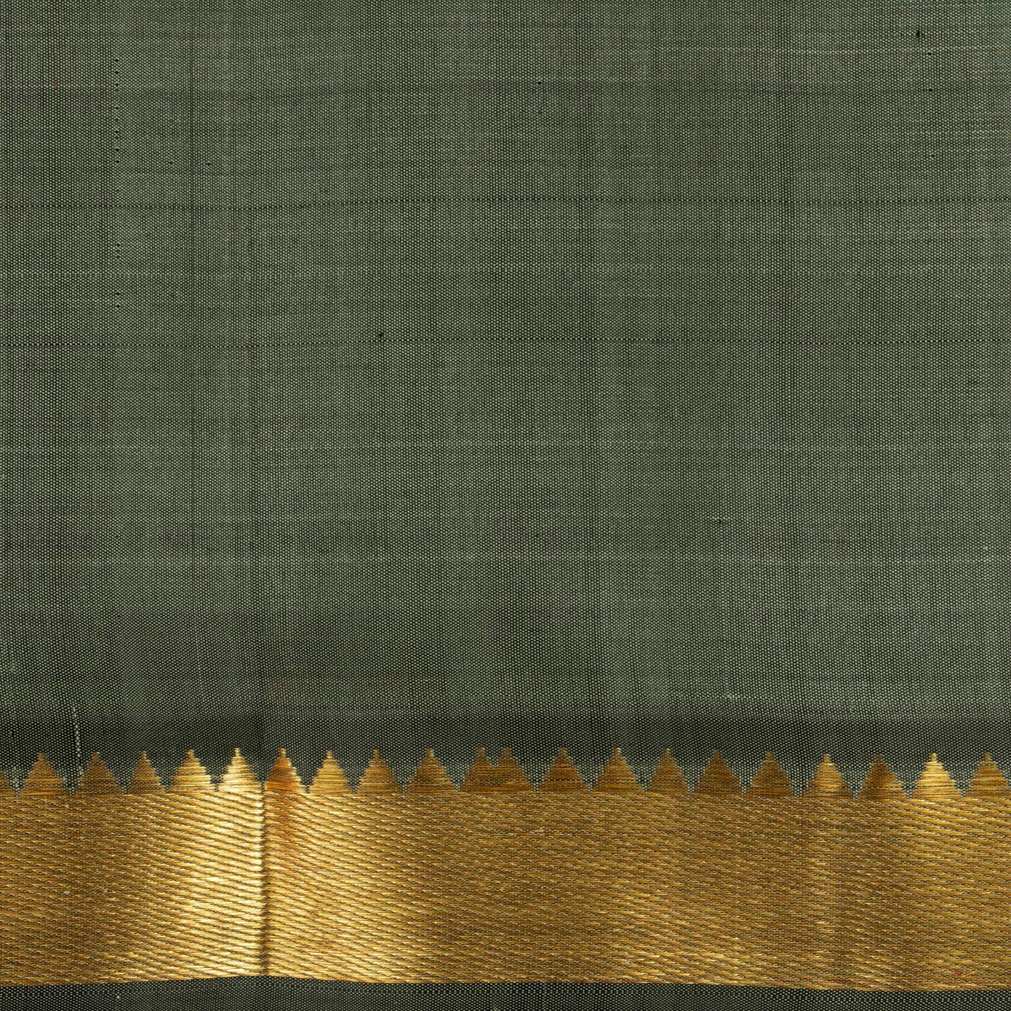 Green Kanchipuram Silk Saree For Festive Wear PV KNN 271