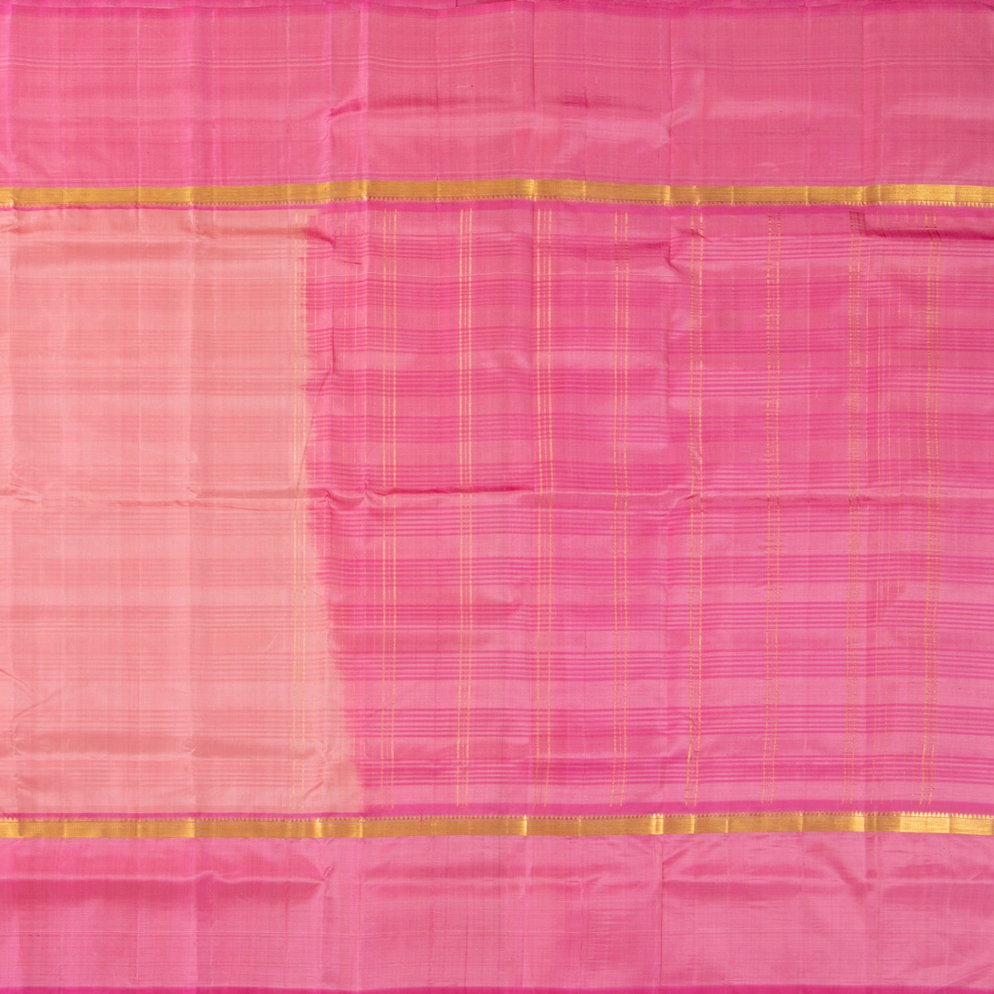Pastel Pink Kanchipuram Silk Saree For Wedding Wear PV KNN 254