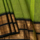 Green And Black Kanchi Cotton Saree For Festive Wear PV MM KC 716