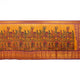 Lord Krishna's Triumph Themed Handpainted Kalamkari Kanchipuram Silk Saree For Festive Wear PV KAI KGS 102