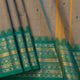 Grey And Blue Kanchi Cotton Saree For Festive Wear PV MM KC 599