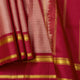 Gheva And Red Kanchipuram Silk Saree For Festive Wear PV KNN 326