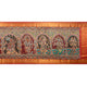 Dasavatharam Themed Handpainted Kalamkari Kanchipuram Silk Saree For Festive Wear PV VSR KK 117