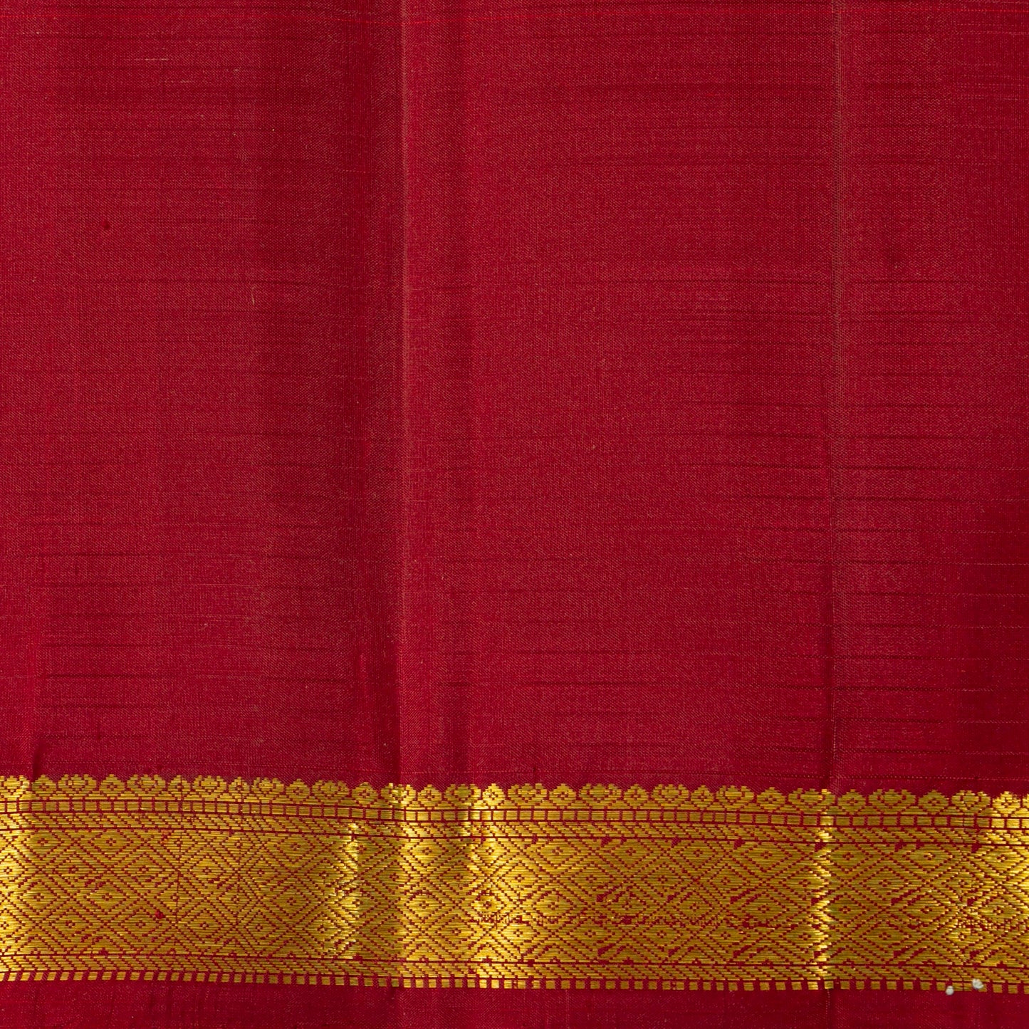 Green And Red Kanchipuram Silk Saree For Festive Wear PV KNN 324
