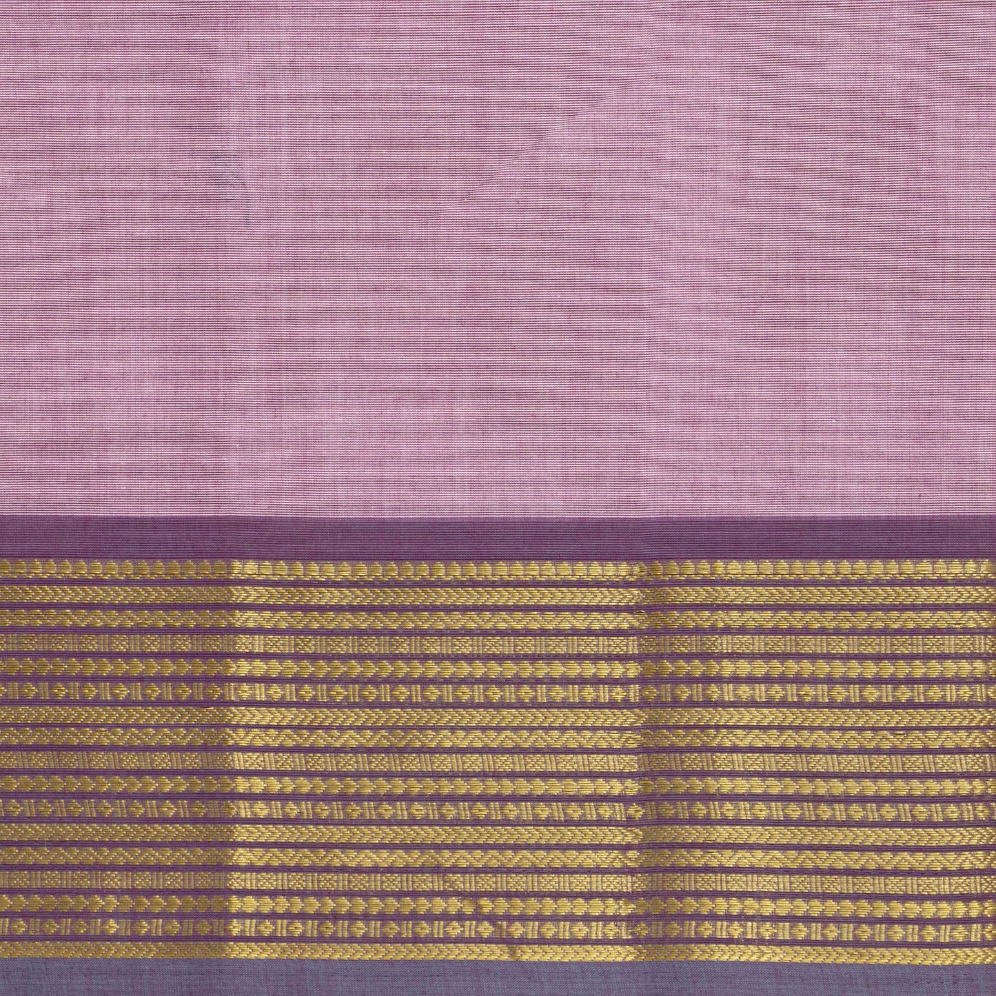 Lilac Kanchi Cotton Saree For Festive Wear PV MM KC 400