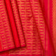 Red Kanchipuram Silk Saree Borderless For Festive Wear PV SAR 102