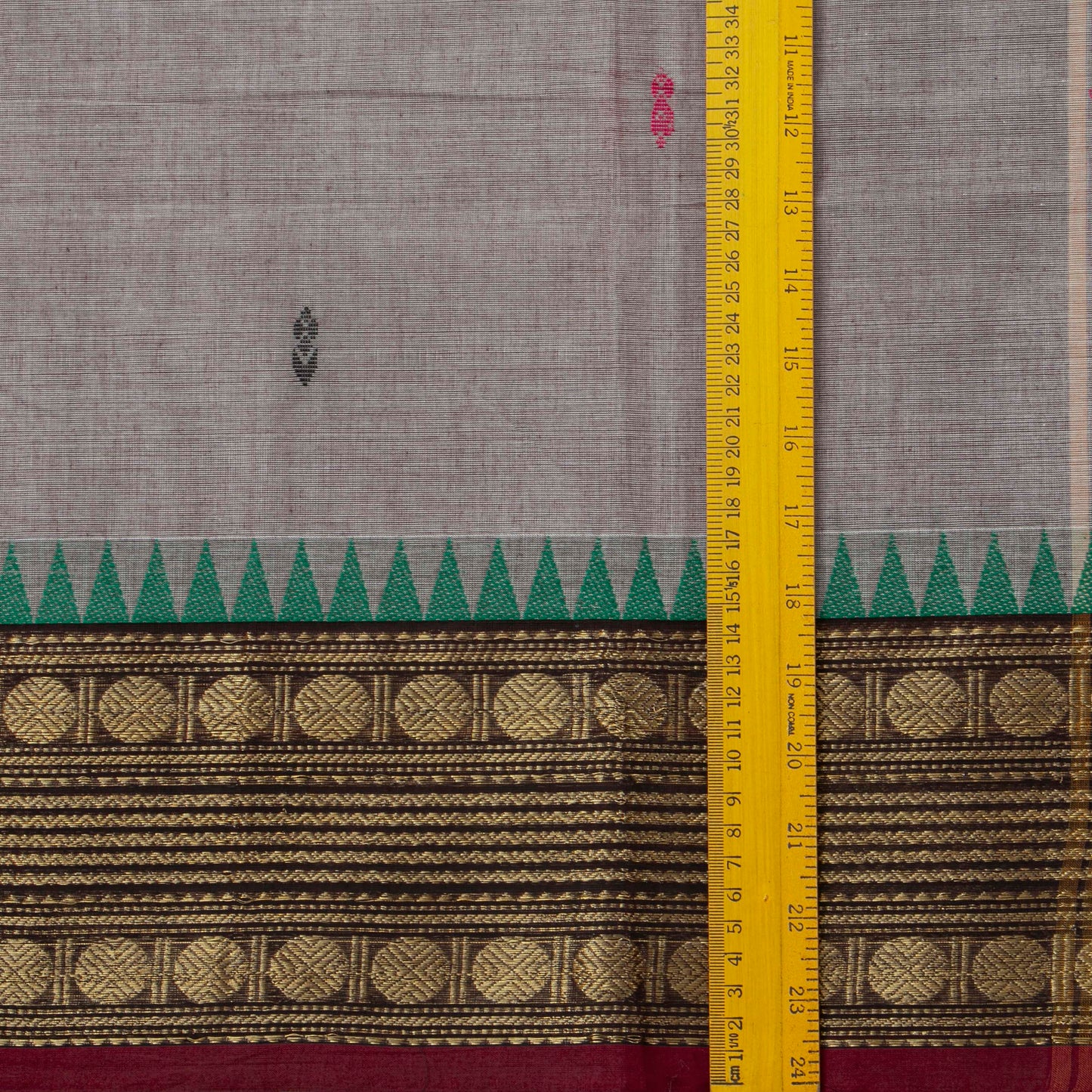 Mauve And Maroon Kanchi Cotton Saree For Festive Wear PV MM KC 399