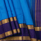 Blue Kanchipuram Silk Saree For Festive Wear PV NYC 2033