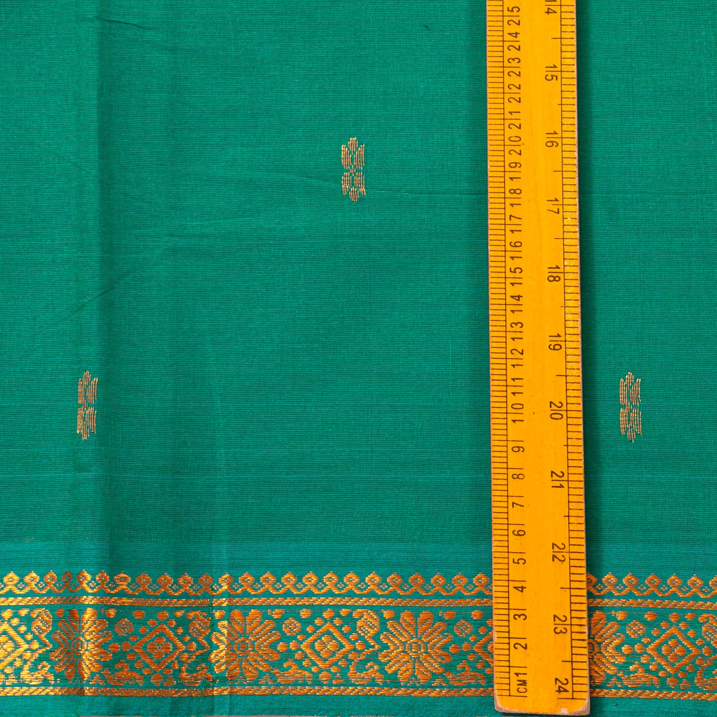 Green Chettinad Cotton Saree PV SK CC 240