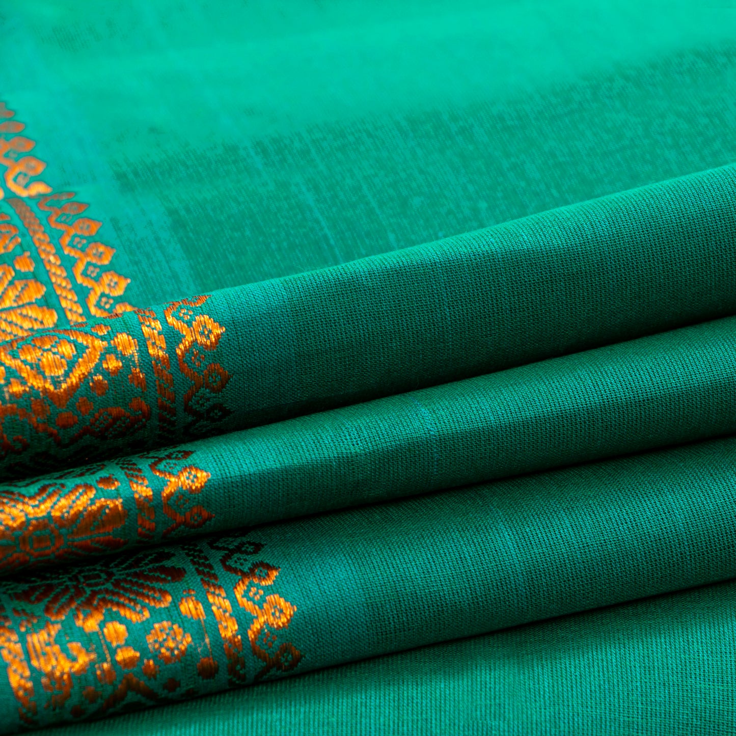 Green Chettinad Cotton Saree PV SK CC 240