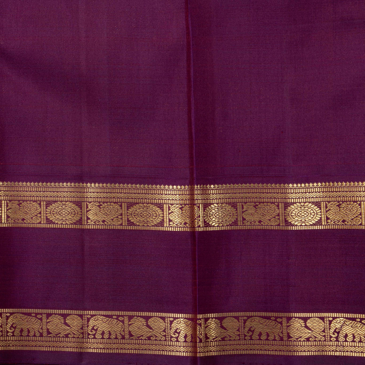 Pink And Magenta Kanchipuram Silk Saree For Wedding Wear PV NYC 2035