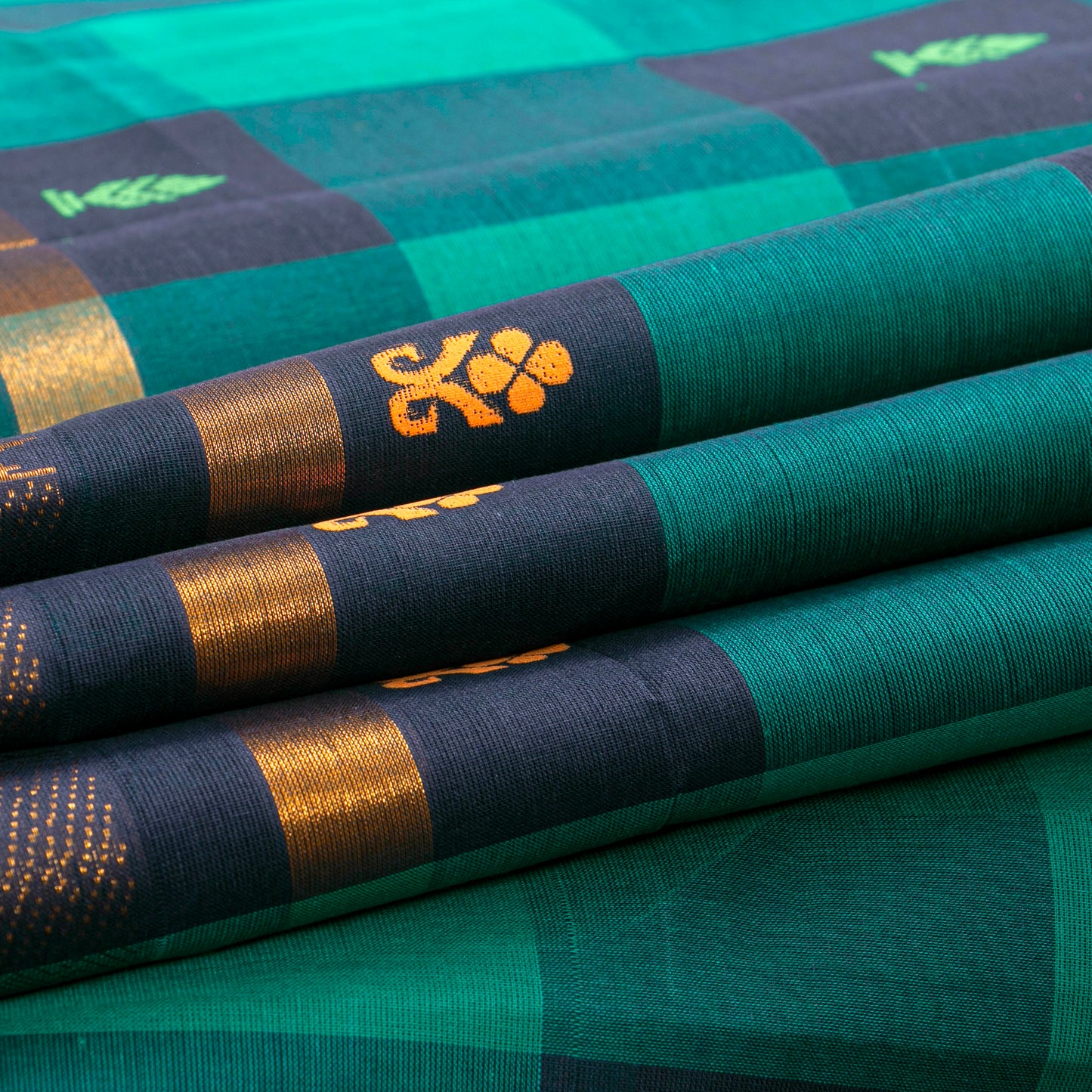 Multicolour Checks Chettinad Cotton Saree PV SK CC 157