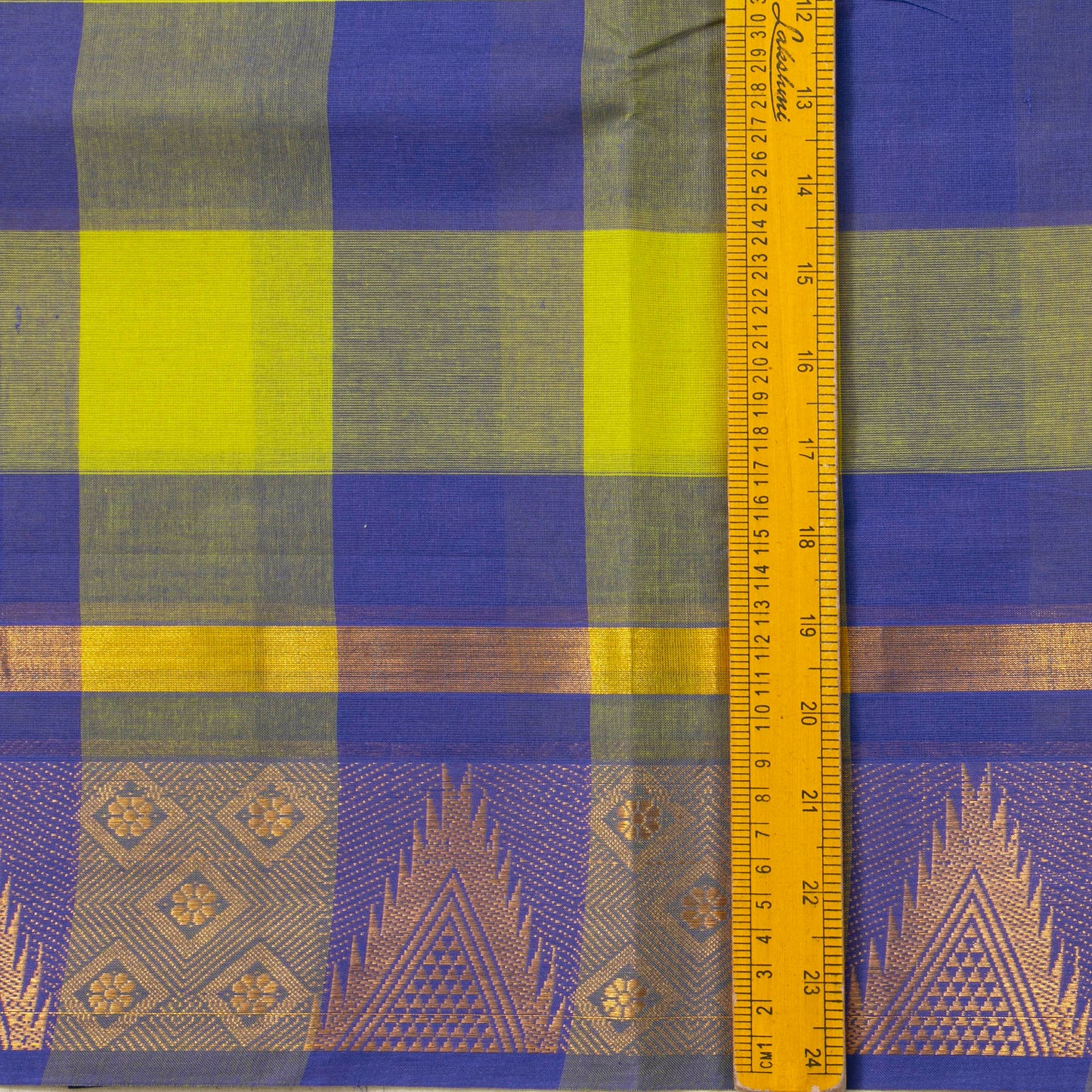 Multicolour Checks Chettinad Cotton Saree PV SK CC 208