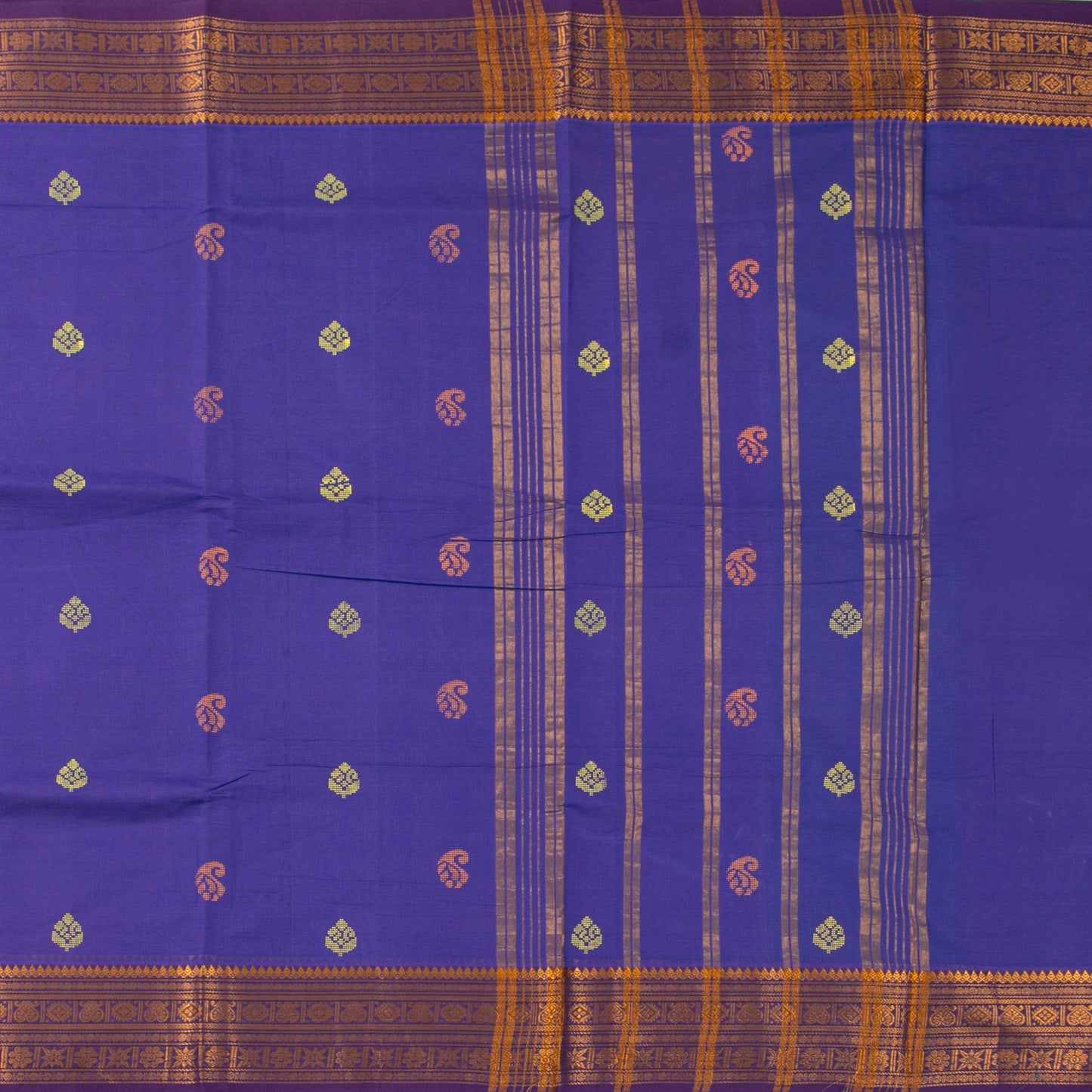 Lavender Chettinad Cotton Saree PV SK CC 193