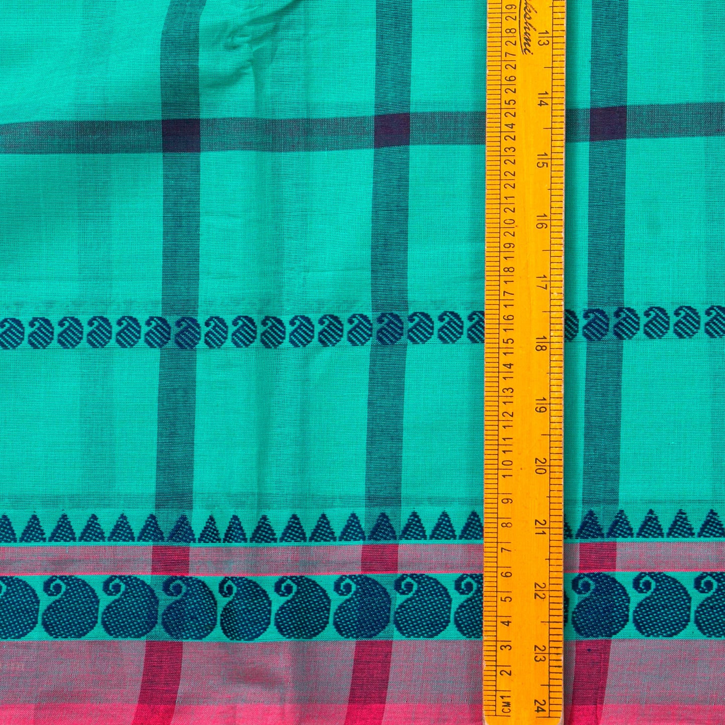 Blue Chettinad Cotton Saree PV SK CC 213