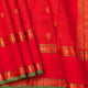 Red Kanchipuram Silk Saree For Bridal Wear PV NYC 2048