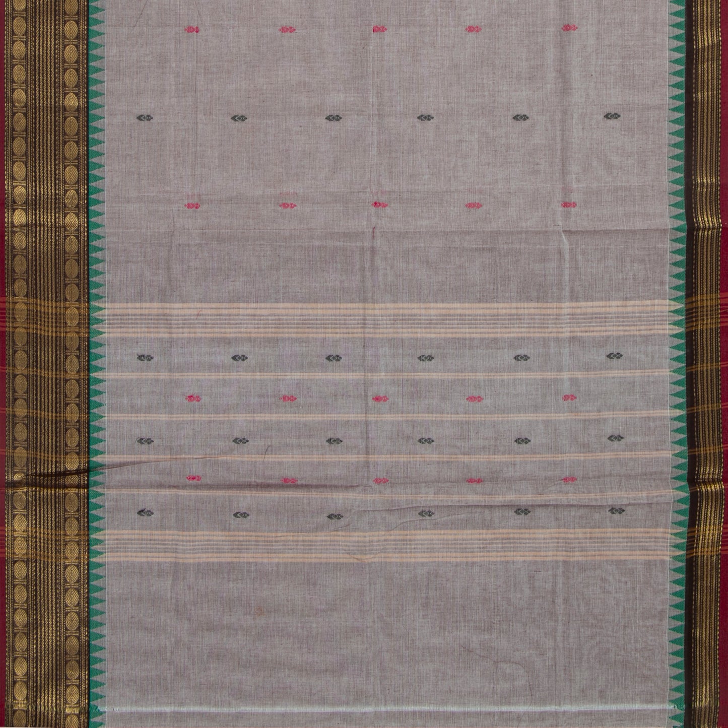 Mauve And Maroon Kanchi Cotton Saree For Festive Wear PV MM KC 399