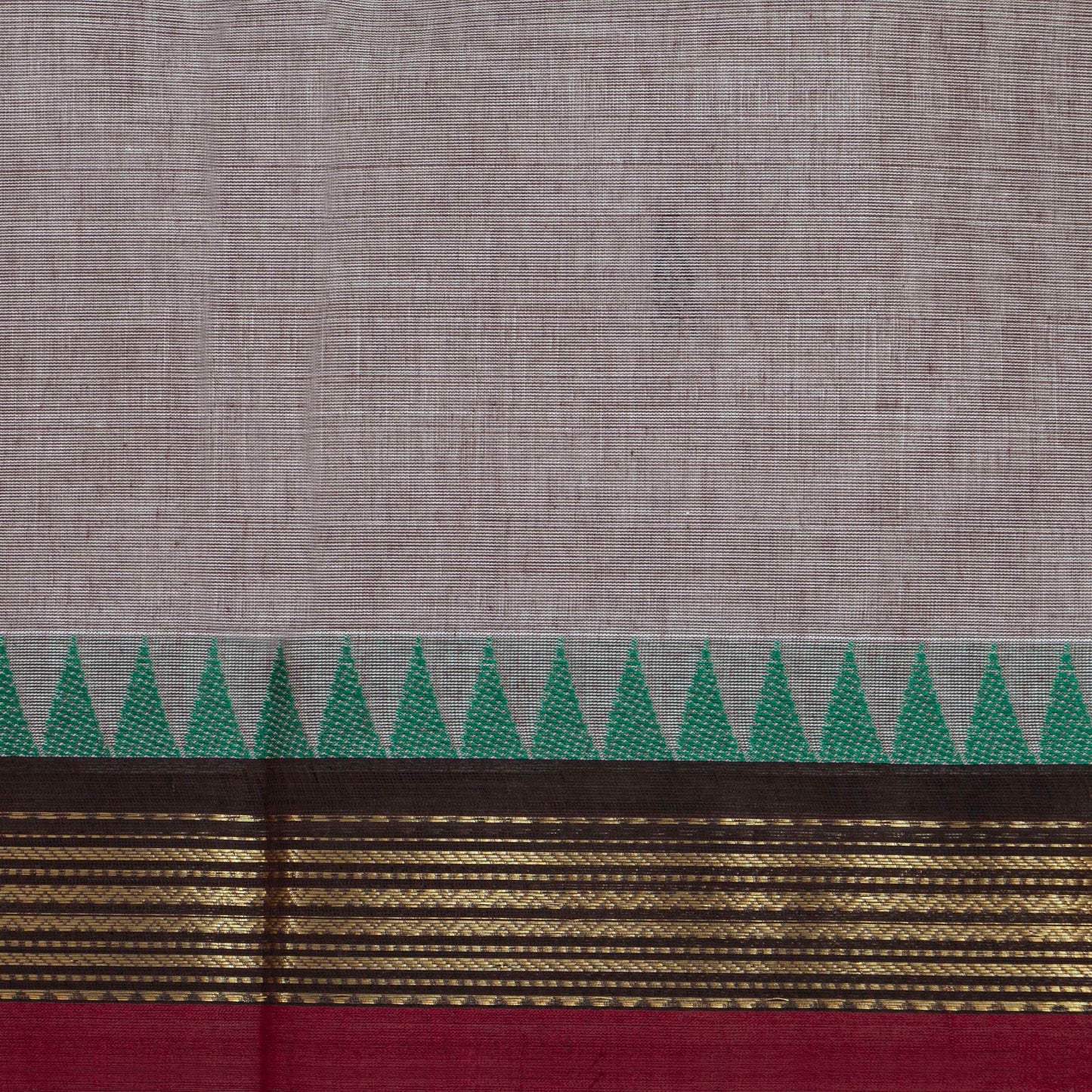 Mauve And Maroon Kanchi Cotton Saree For Festive Wear PV MM KC 399