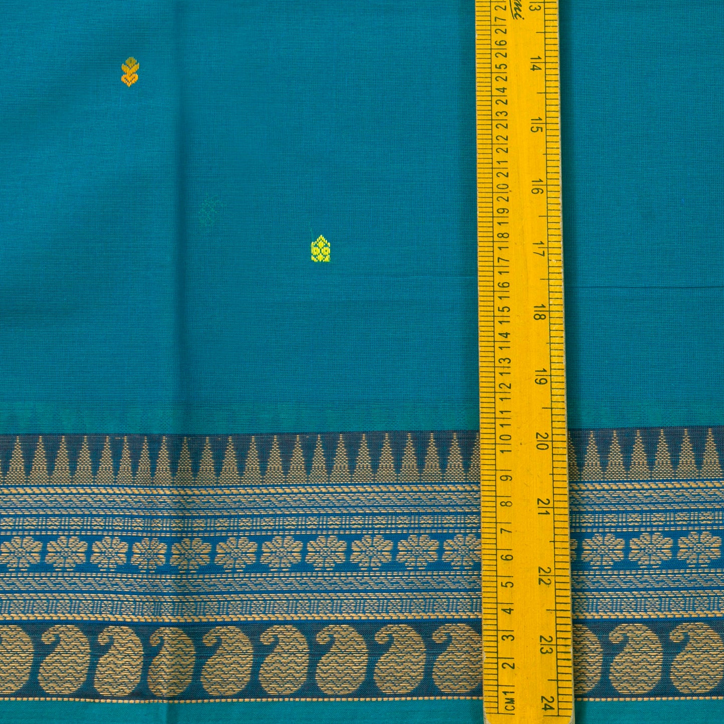 Blue Chettinad Cotton Saree PV SK CC 219