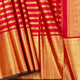 Red Kanchipuram Silk Saree For Wedding Wear PV NYC 2043