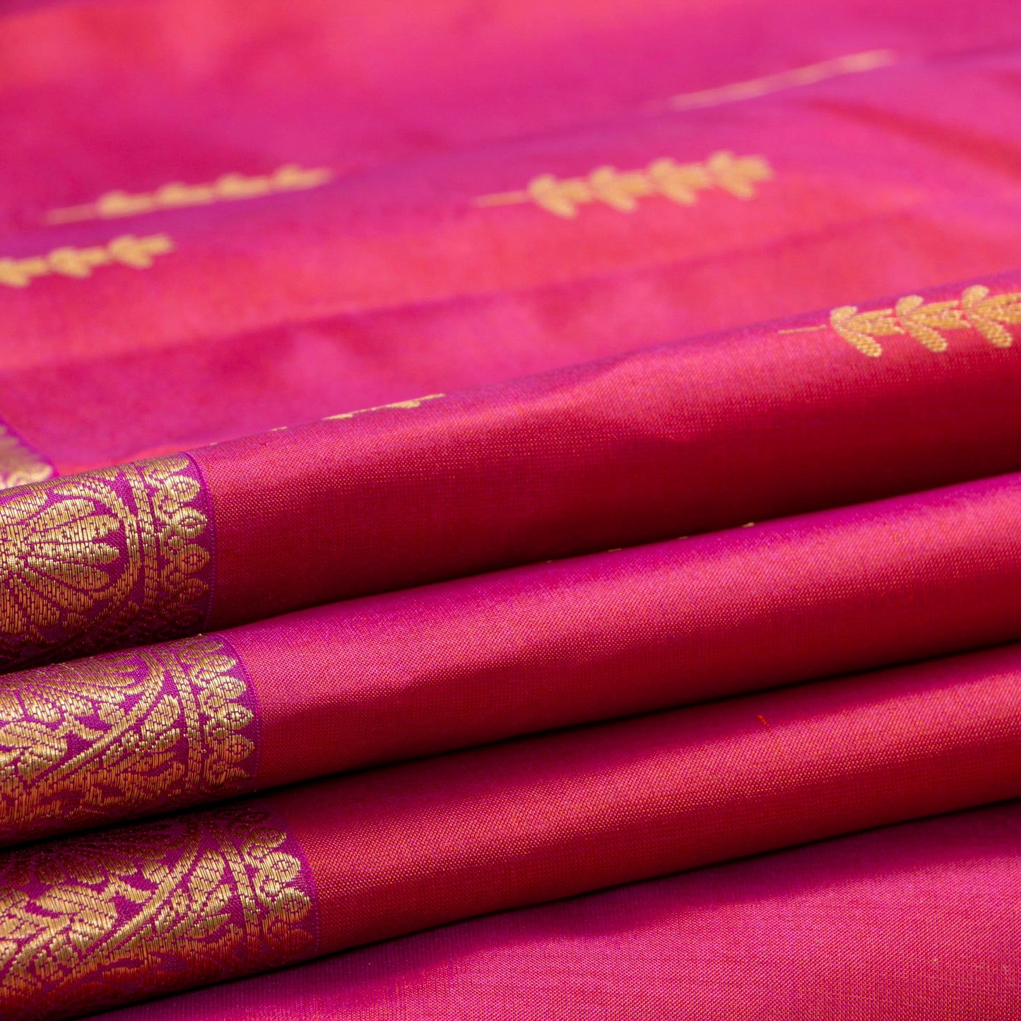 Pink Kanchipuram Soft Silk Saree For Festive Wear PV RSP 219