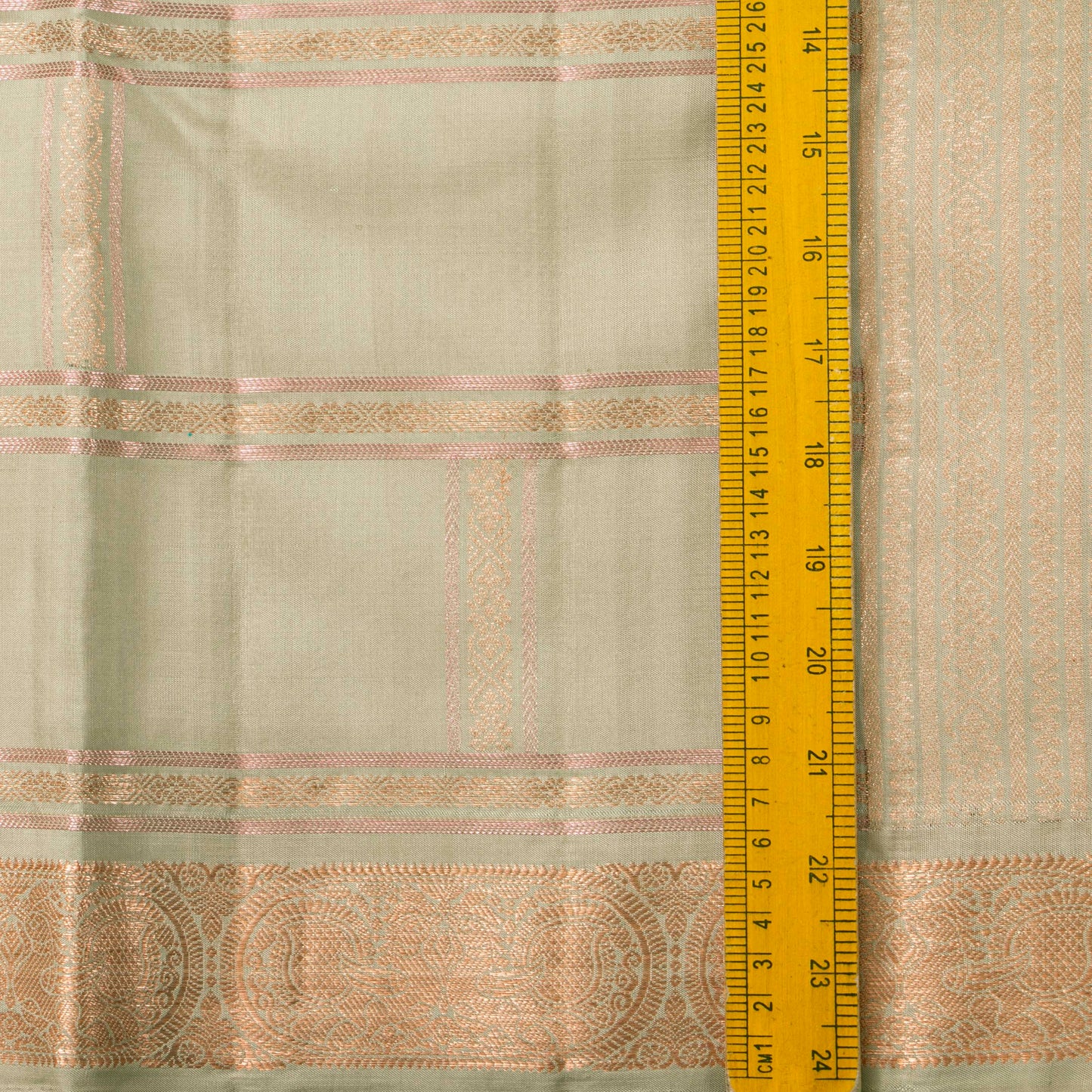 Elachi Green Kanchipuram Soft Silk Saree For Festive Wear PV RSP 155