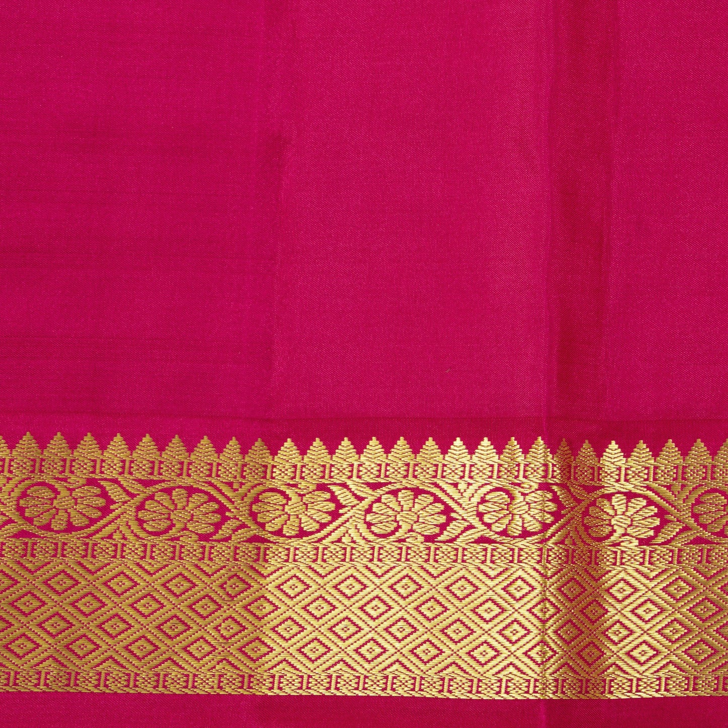 Beige And Pink Kanchipuram Soft Silk Saree For Festive Wear PV RSP 153